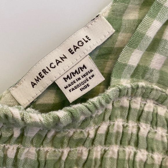 American Eagle checkered crop top - Picture 3 of 3